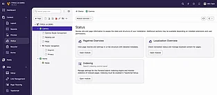 TYPO3 14 Info, indexing to Status Module