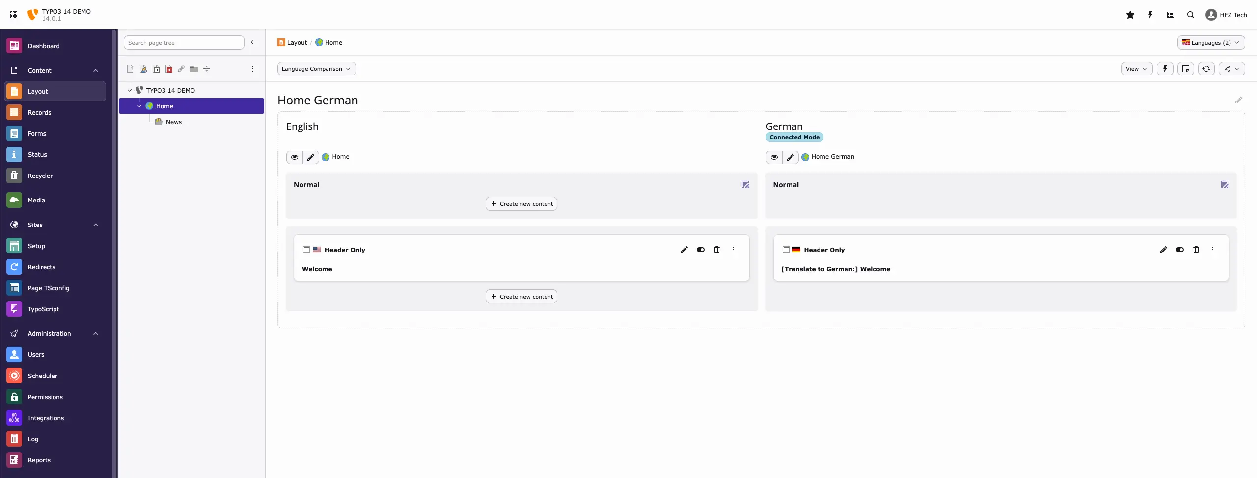 TYPO3 14 LTS Editorial Changes: What Backend Editors Need to Know (Part - 1)